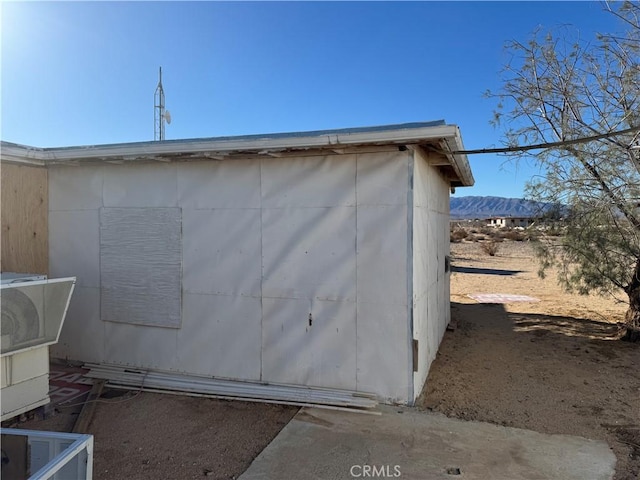 view of outdoor structure