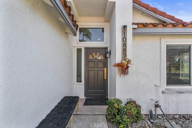 view of property entrance