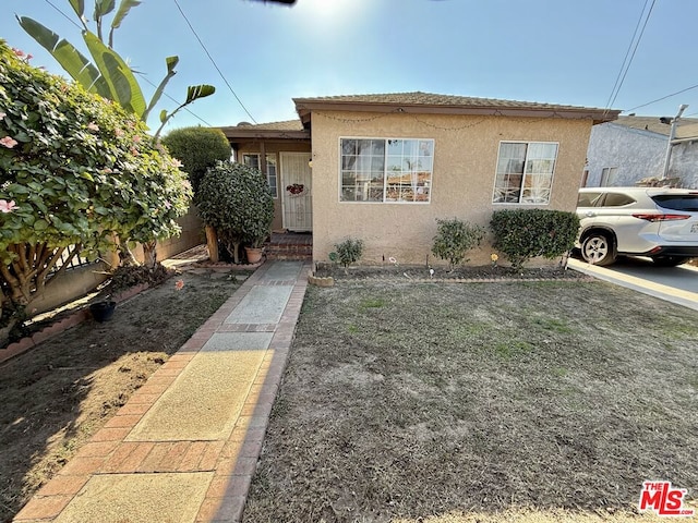 view of bungalow-style home