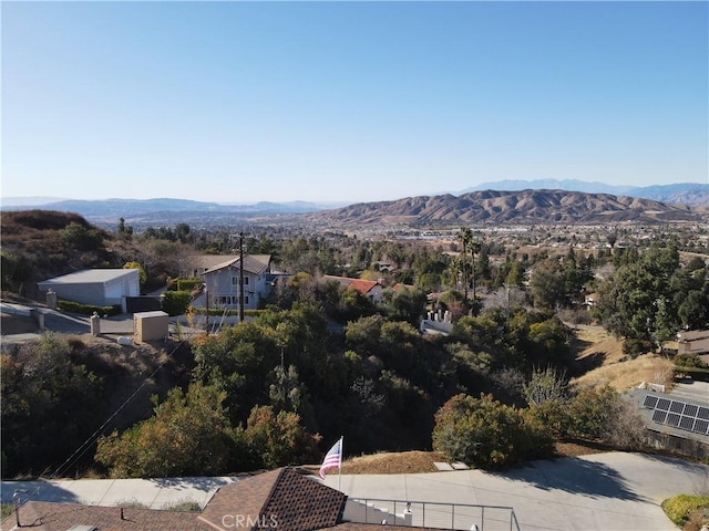 property view of mountains