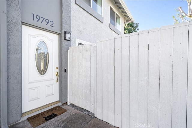 view of property entrance