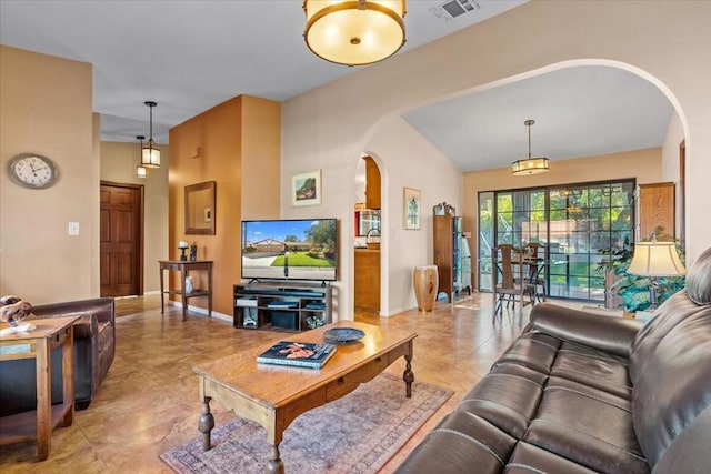 view of living room