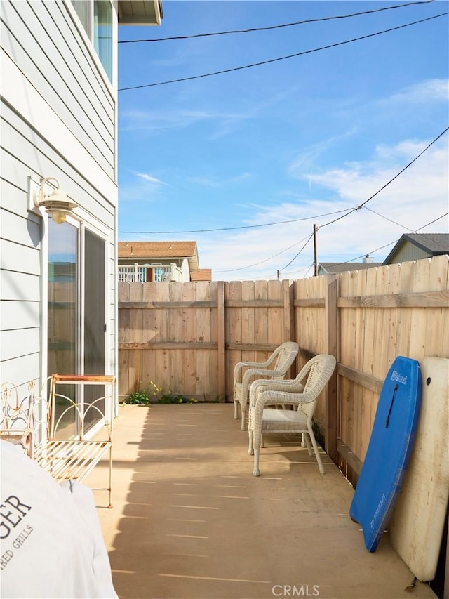 wooden deck featuring fence