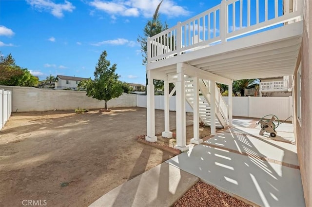 view of patio