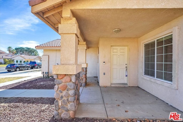 view of property entrance