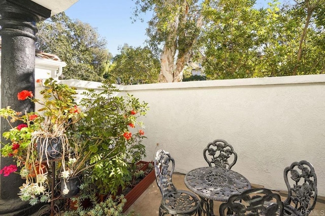 view of patio / terrace