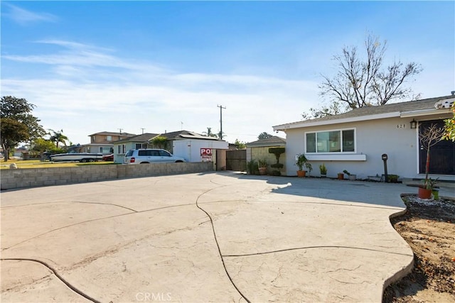 view of ranch-style house