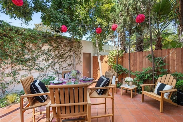 view of patio / terrace