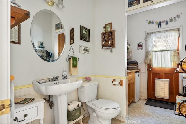 bathroom with toilet