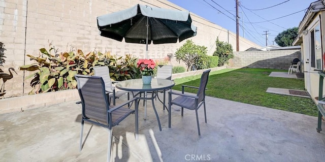 view of patio / terrace