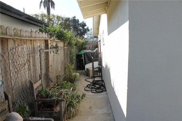 view of patio