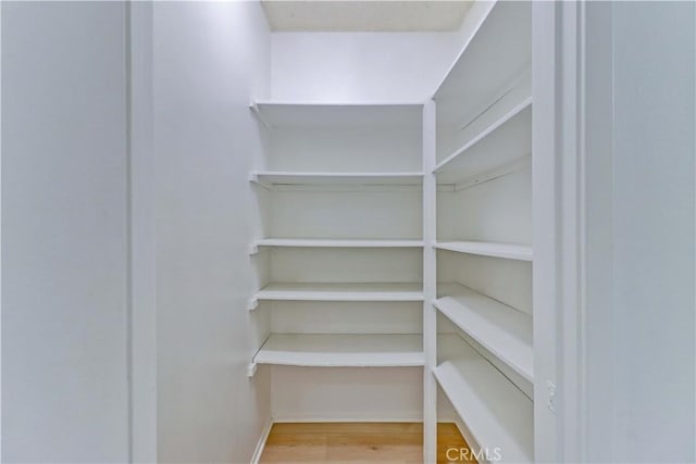 view of pantry