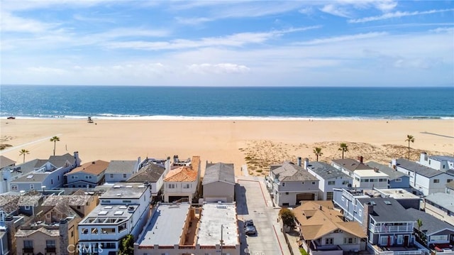 water view featuring a view of the beach