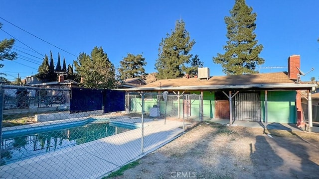 view of pool