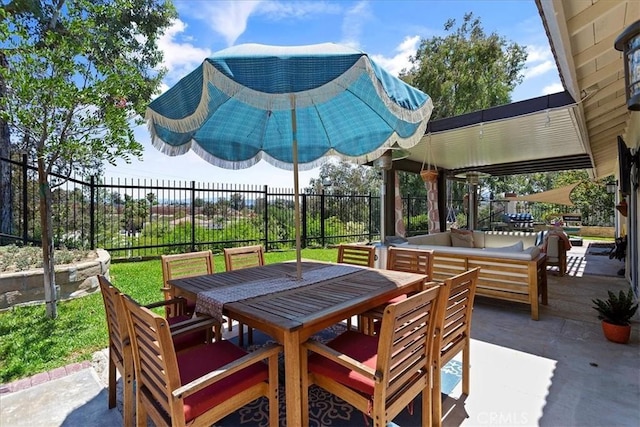 view of patio / terrace