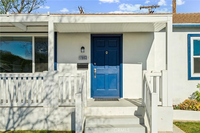 view of property entrance