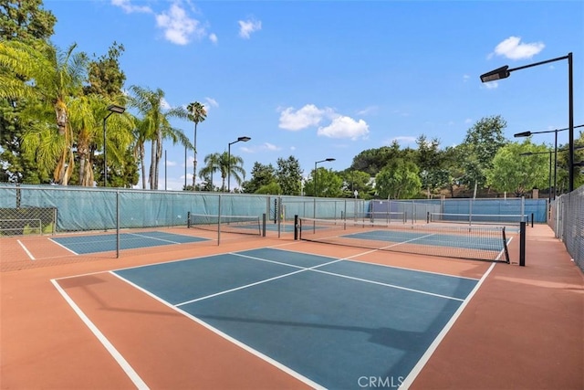 view of sport court featuring basketball court