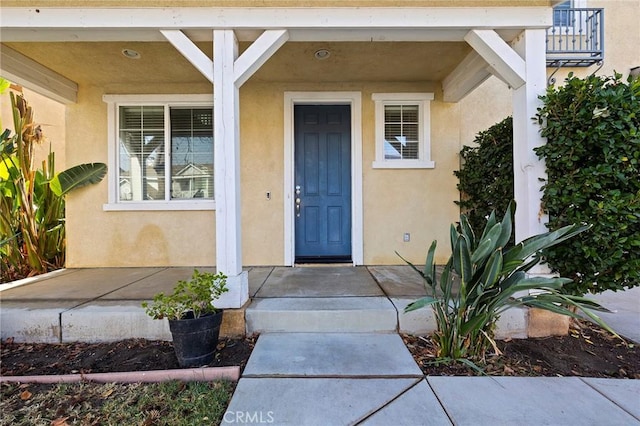 view of entrance to property