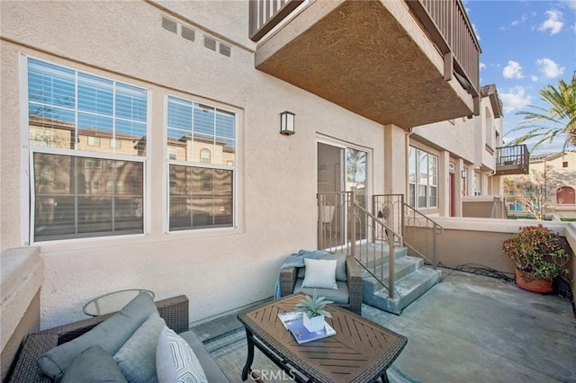 view of patio / terrace featuring outdoor lounge area