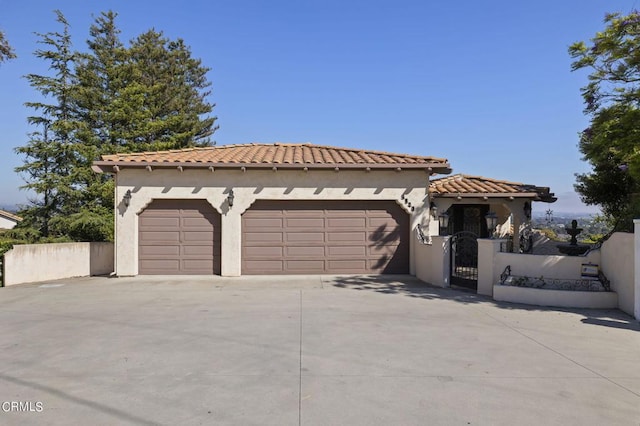 view of mediterranean / spanish house