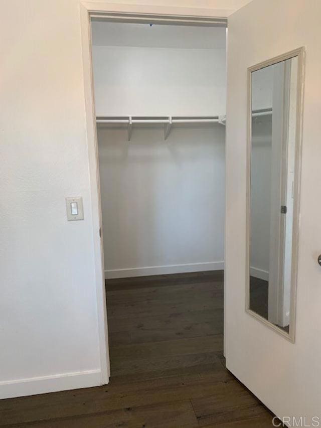 view of closet