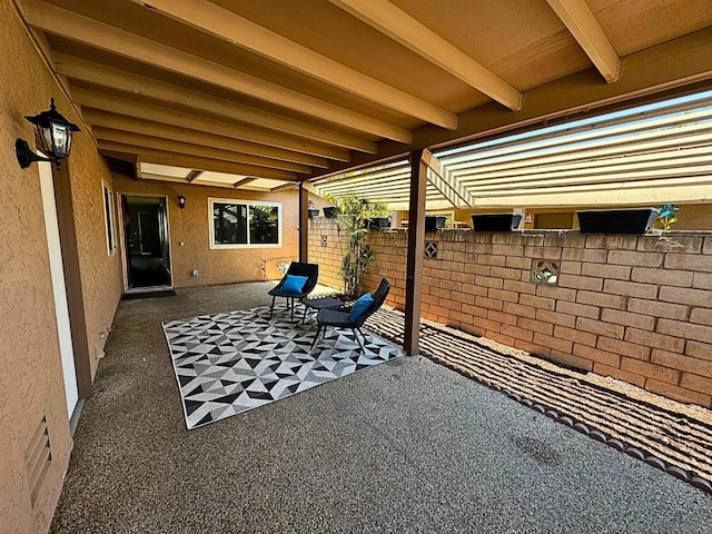 view of patio / terrace