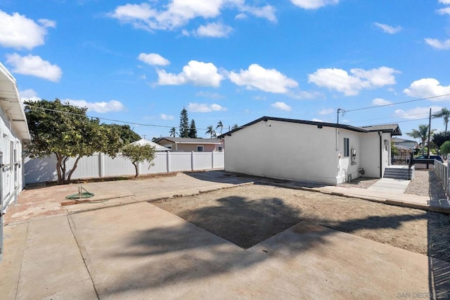 exterior space with a patio area