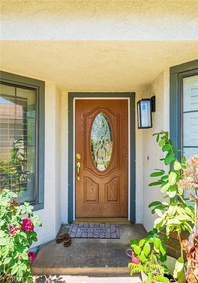 view of property entrance