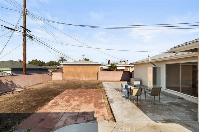 view of patio