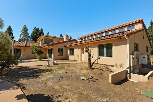 view of rear view of house