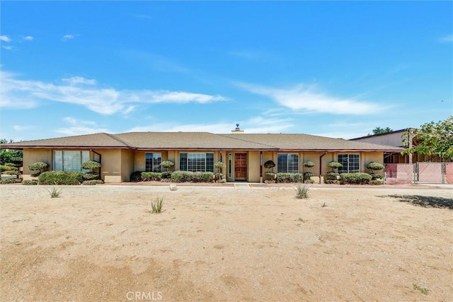 view of ranch-style home