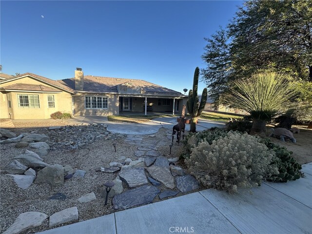 view of rear view of house