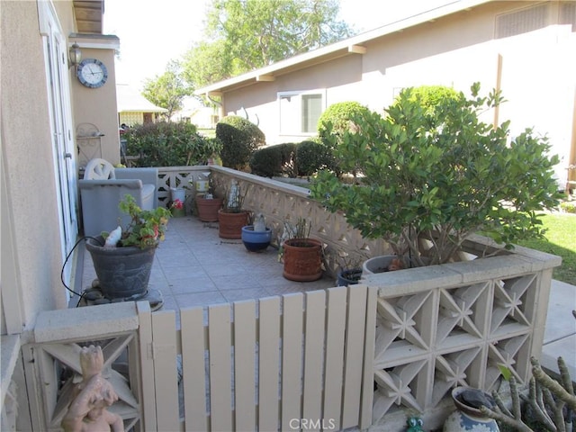 view of patio