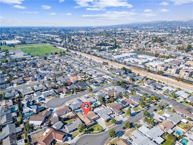 aerial view