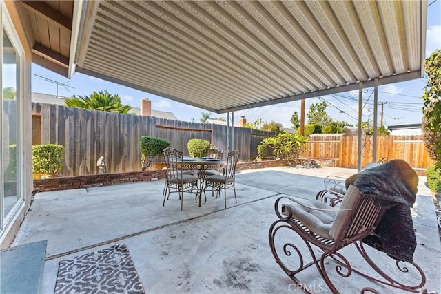 view of patio / terrace