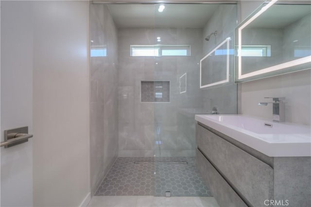 15570 Ethel St, Chino Hills, CA 91709 - full bath featuring a stall shower and vanity