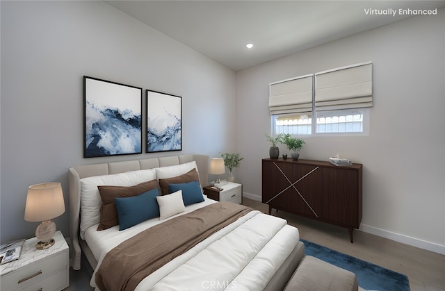 15570 Ethel St, Chino Hills, CA 91709 - bedroom featuring recessed lighting, baseboards, and wood finished floors