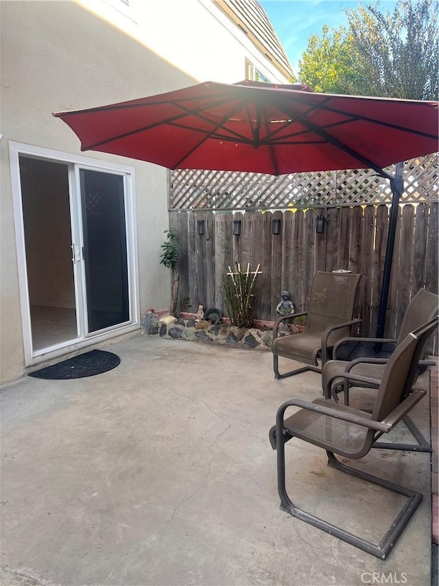 view of patio / terrace