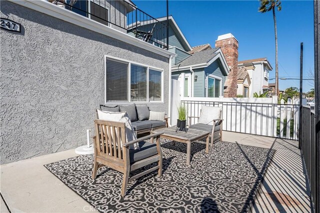 view of patio / terrace with outdoor lounge area