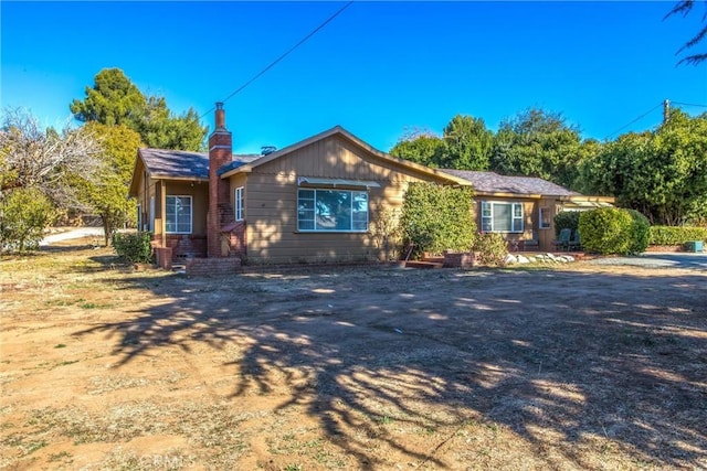 view of ranch-style home