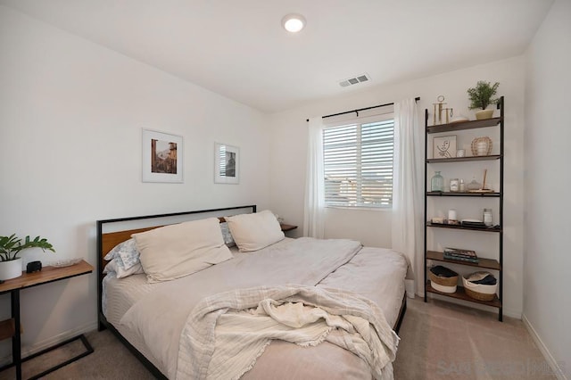 bedroom featuring carpet floors