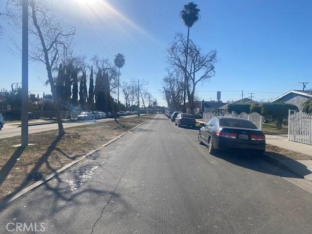 view of street