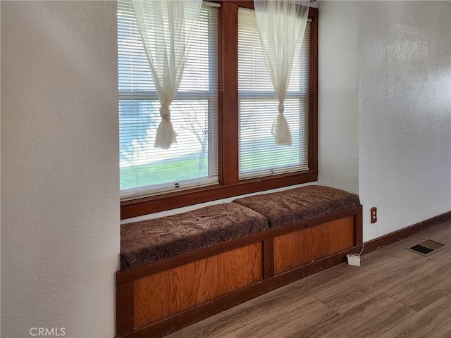 room details featuring hardwood / wood-style flooring