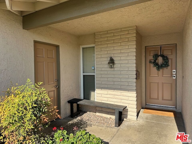 view of property entrance