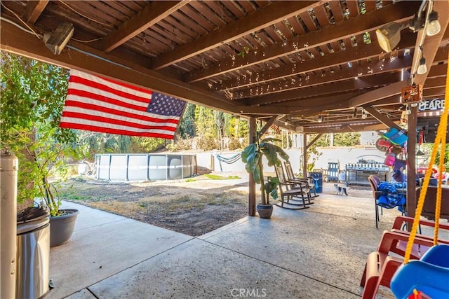 view of patio