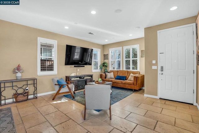 view of living room