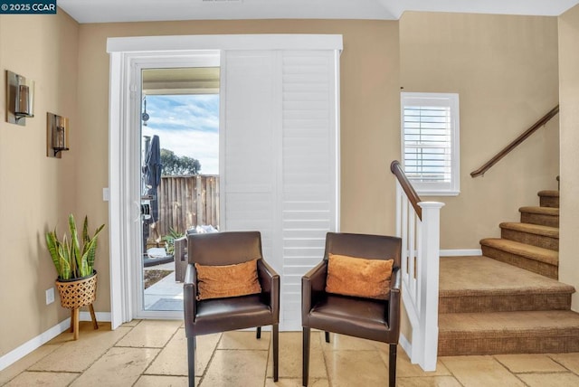 view of sitting room