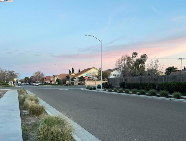 view of street