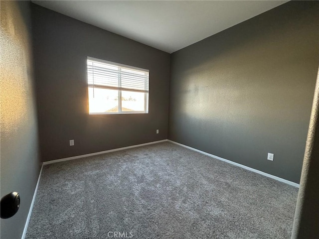 empty room with carpet floors