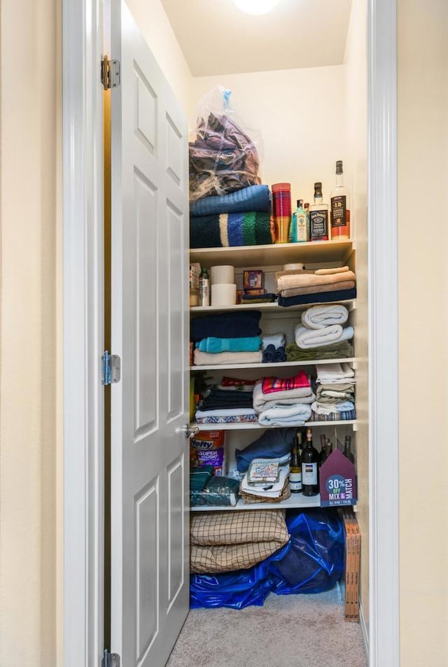 view of closet